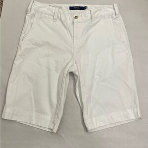 Polo Ralph Lauren White Bermuda Short Size 0
